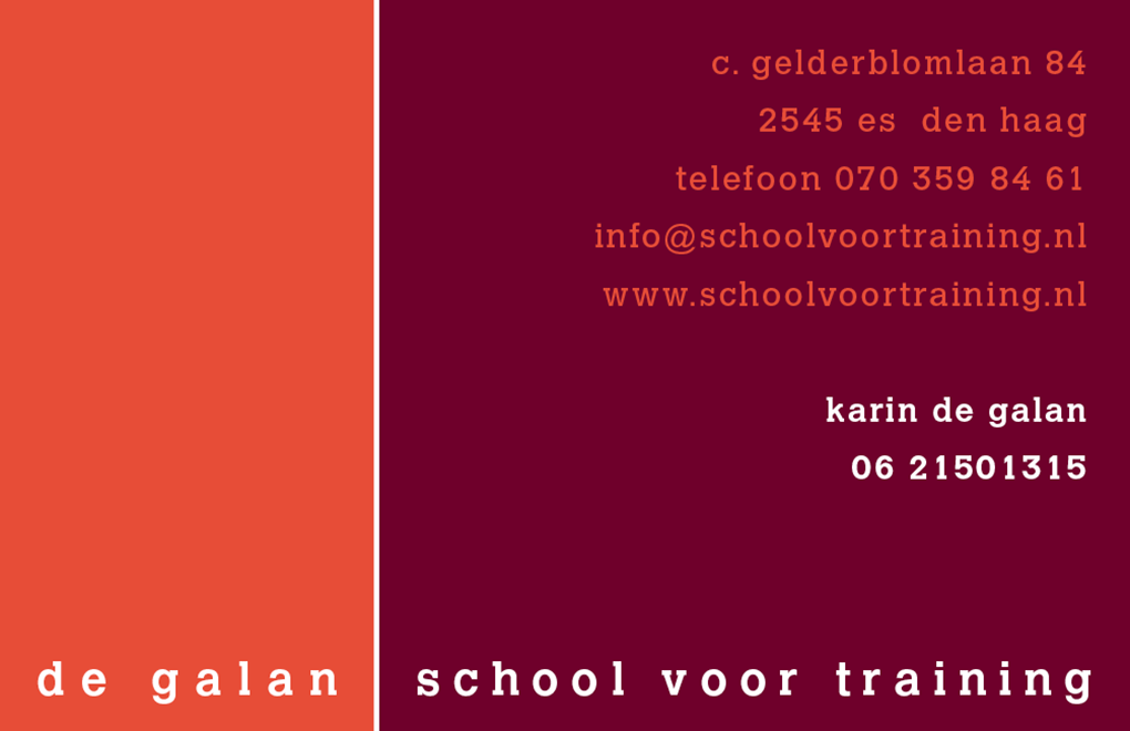 de-galan-school-voor-training-visitekaartje